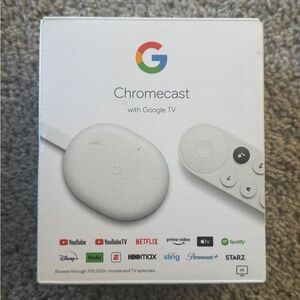 Google TV Chromecast 4K - SNOW